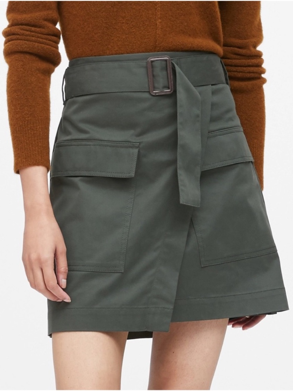 Banana Republic Cargo Wrap Miniskirt Set of 2